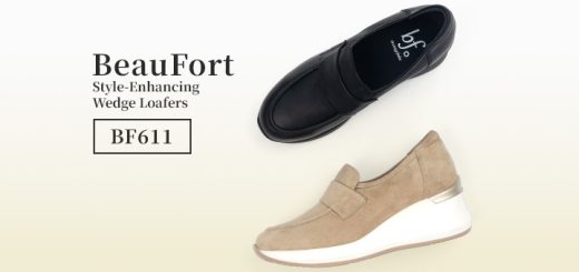 BF611 スタイルアップウェッジローファー